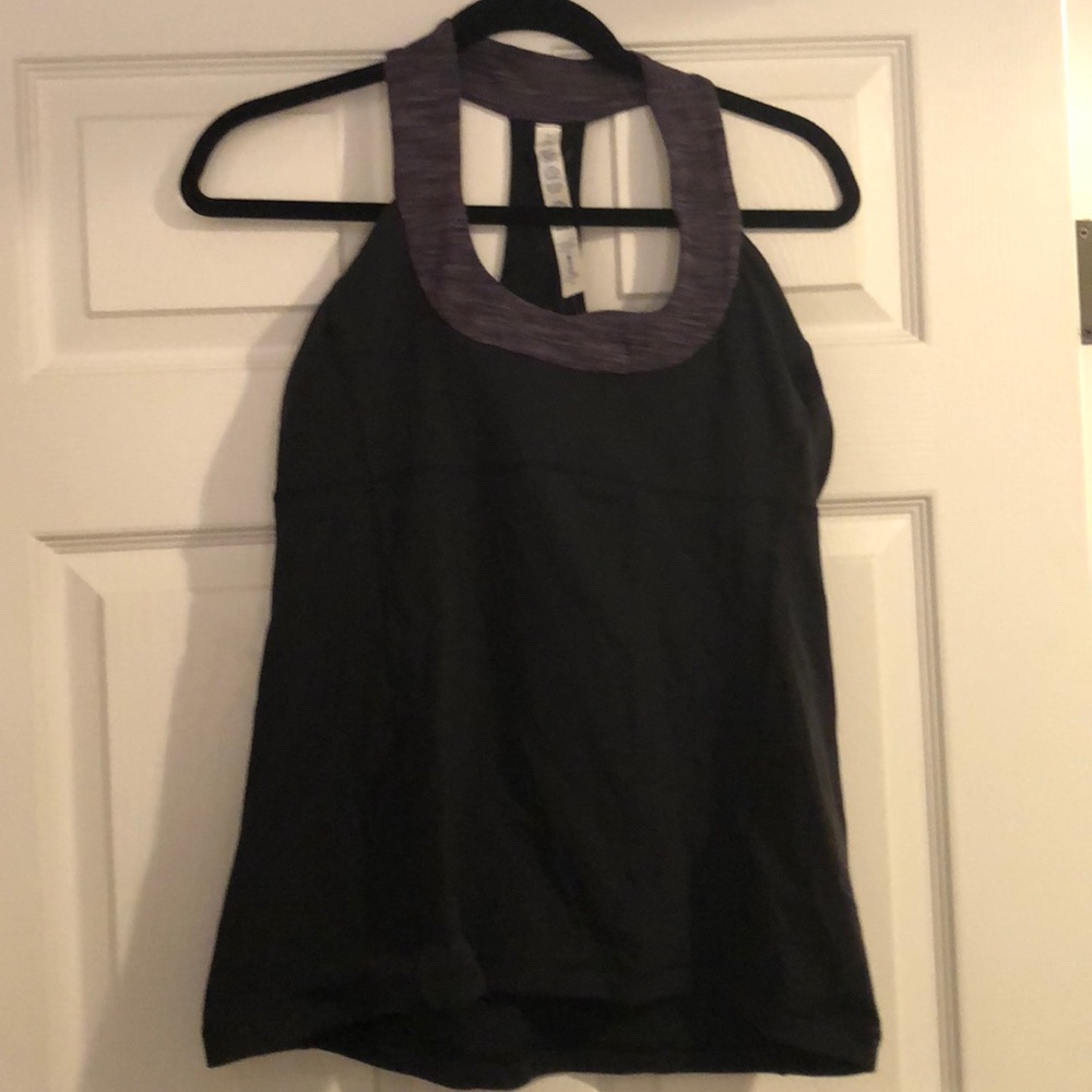 Lululemon T back tank size 12